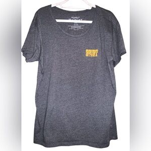 Ariat Relaxed Fit Gray Women’s T-Shirt Size XXL